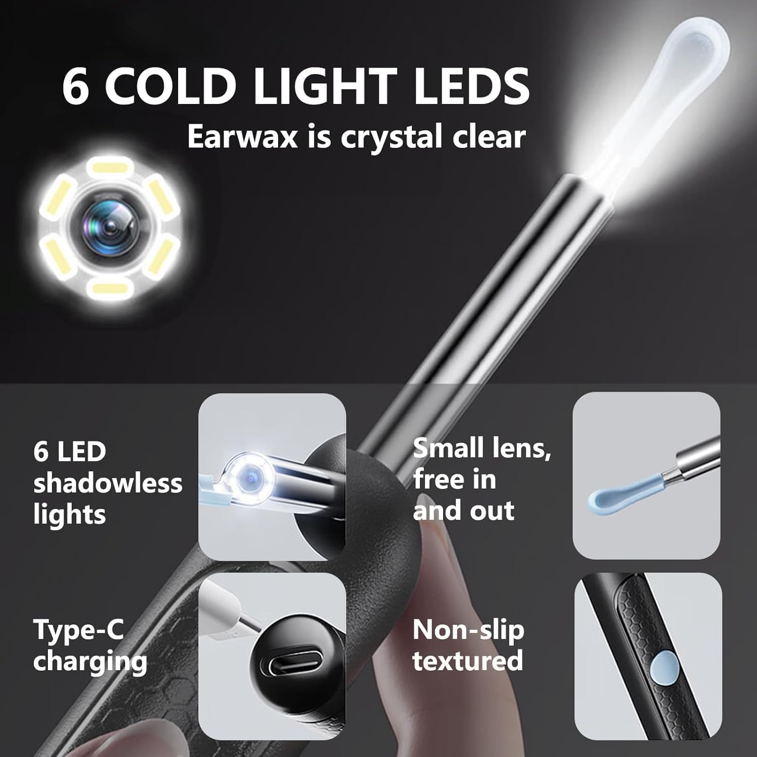 Ear Wax Remover with Camera