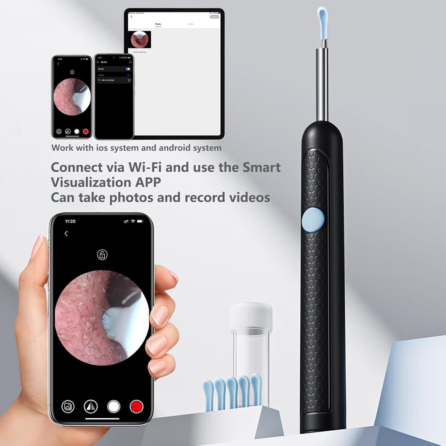 Ear Wax Remover with Camera