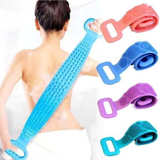 Bath scrubber belt