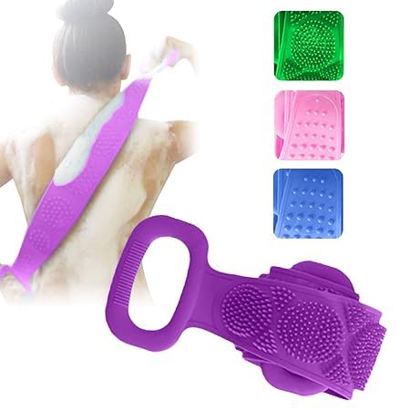 Bath scrubber belt