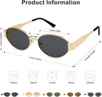 Unisex Golden Frame And Black Glass