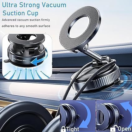 Magnetic Phone Mount - Mount Your Phone Securely Anywhere
