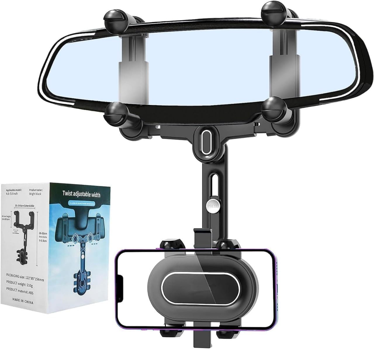Mirror Phone Holder for Car