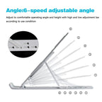 Foldable Aluminum Laptop Stand