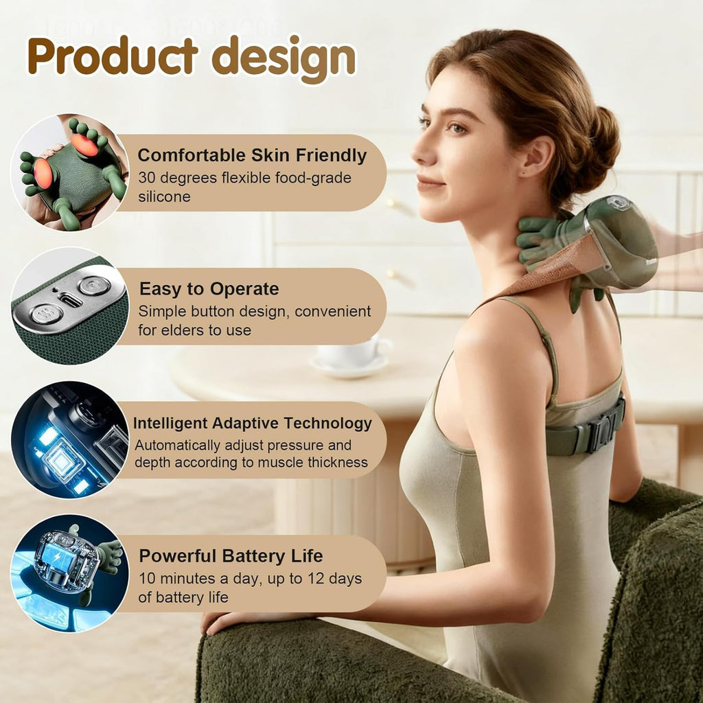 Hand Shape Neck Massager