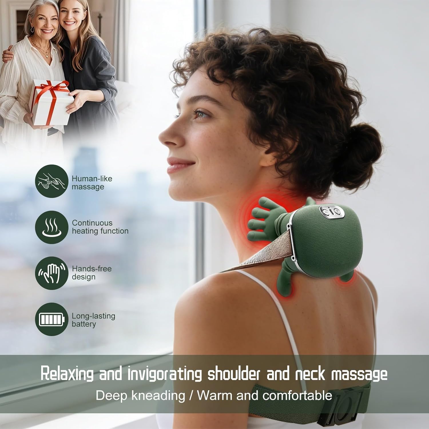 Hand Shape Neck Massager