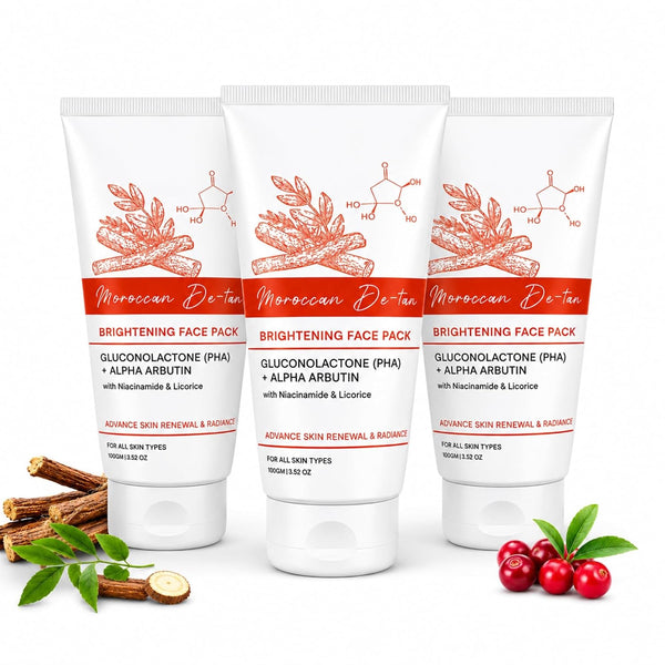 De-Tan Brightening Face Pack