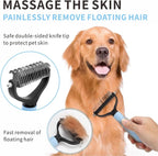 Pet Grooming Brush for Dogs & Cats