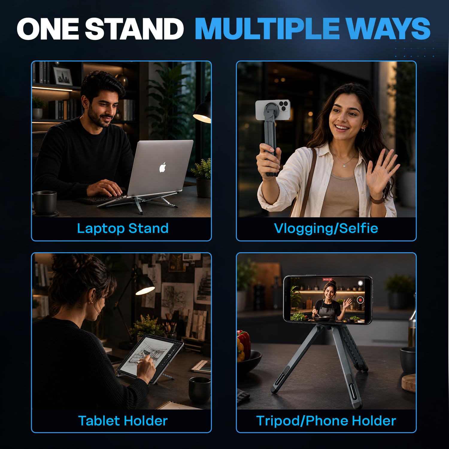 4 in 1 Laptop Stand