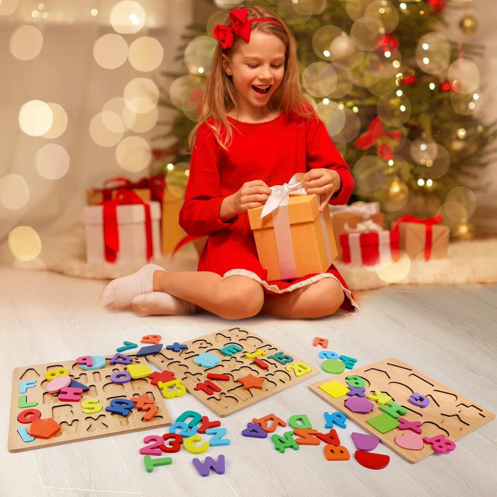 ColorSplash 3‑in‑1 Puzzle Set 🎨🧩