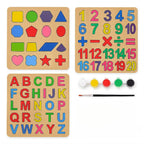ColorSplash 3‑in‑1 Puzzle Set 🎨🧩